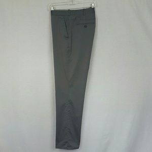 Perry Ellis Gray Monochromatic Pant 40 32 Slim Fit